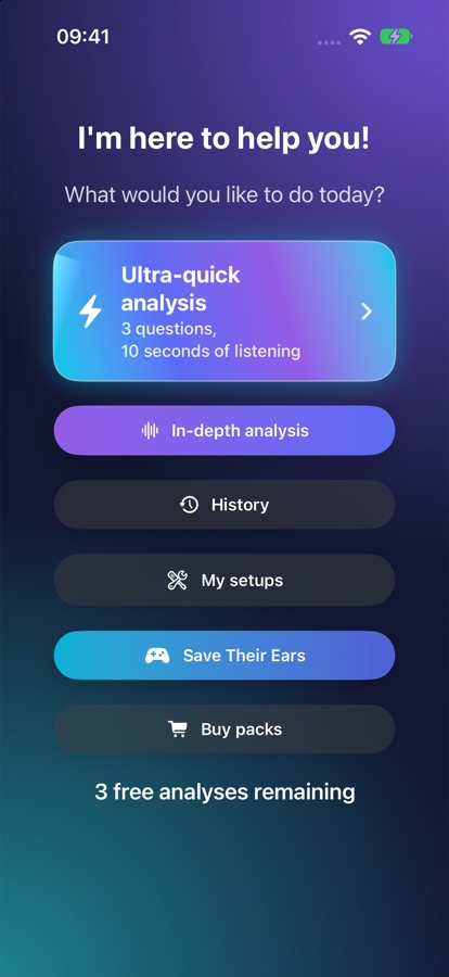 EzQuiel home screen